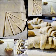 Recette Des Croissants Feuilletes Pur Beurre Avec Une Recette Facile A Faire Kaderick En Kuizinn Croissants Maison Recette Croissant Croissant Pate Feuillete