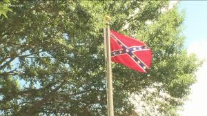The version of the confederate flag you may have seen is actually the third version that was made. Georgia Confederate Flag History 11alive Com