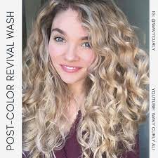 Ali She Her On Instagram Post Color Revival Wash My Hair Was Recently Lightened Color Was Lifted Hair Curly Hair Styles Natural Hair Styles