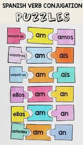 Spanish Verb Conjugation Puzzles Bundle 72 Puzzles All Tenses Spanish Verb Conjugation Spanish Verbs Verb Conjugation