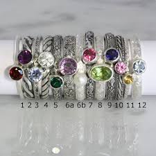 5 Gemstones Birthstone Stacking Ring Set Family Etsy Gemstone Stacking Ring Ring Designs Mother Rings