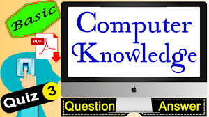 Information technology gk, quiz, mcqs, multiple choice, objective type questions with answers, online mock test, pdf free download for various interviews, competitive exams and entrance test. Basic Computer Knowledge Quiz Set 3 Questions And Answers Computer Knowledge Iq Test Youtube