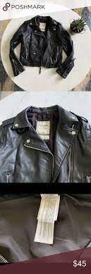 Abercrombie Vegan Leather Jacket Vegan Leather Jacket Leather Jacket Jackets