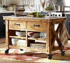 wood kitchen island