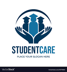 Student care logo template Royalty Free Vector Image
