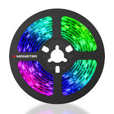 Monster Multi Color Usb Led Light Strip With Remote 6 5ft 2m Walmart Com Walmart Com