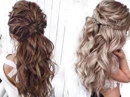 10 gorgeous wedding hair down styles. 30 Half Up Half Down Wedding Hairstyles Wedding Hair Down Wedding Hairstyles Tutorial Unique Wedding Hairstyles