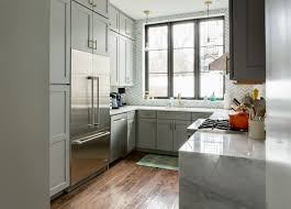 Trying to focus on the full overlay vs flush inset cabinets with this image the upper cabinets are full overlay and the lowers are flush inset. Kitchen Cabinet Soffit Space Ideas Apartment Therapy