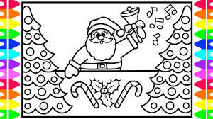 How To Draw Santa Claus Jingle Bells Santa Drawing Step By Step For Kids Fun Coloring Pages Kids Youtube Kids, its easy to draw the image of jingle bell. how to draw santa claus jingle bells santa drawing step by step for kids fun coloring pages kids