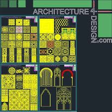 Islamic Architecture Ornament Motifs And Arches For Autocad Islamic Architecture Autocad Architecture