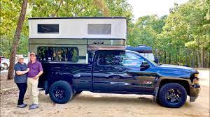 4 wheel pop up camper. Full Tour Overlanding Four Wheel Camper Hawk Shell Pop Up Top Truck Camper Youtube