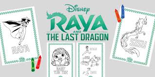 Add these free printable science worksheets and coloring pages to your homeschool day to reinforce science knowledge and to add variety and fun. Raya And The Last Dragon Coloring Pages And Activity Sheets Free Printables Giveaway Popcorner Reviews