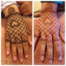Henna Glove Before And After Henna Designs Hand Henna Henna