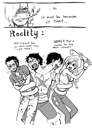 Luffy X Nami Luffy X Law One Piece Comic One Piece Funny One Piece Pictures