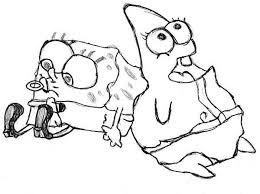Baby Spongebob And Baby Patrick Coloring Page Kids Play Color In 2020 Spongebob Coloring Coloring Pages Spongebob Drawings