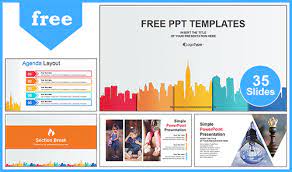 This marketing plan presentation template is bright, upbeat and professional. Free Powerpoint Templates Design