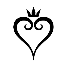 Kingdom Hearts Heart Vinyl Decal Sticker Ballzbeatz Com Kingdom Hearts Tattoo Queen Of Hearts Tattoo Kingdom Hearts