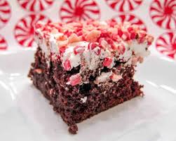 It is called a poke cake because you poke holes in it to absorb the glaze. Chocolate Peppermint Poke Cake Plain Chicken