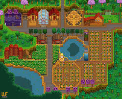 Farms Of Stardew Valley Popeyes530 Wilderness Stardew Valley Farms Stardew Valley Layout Farm Layout