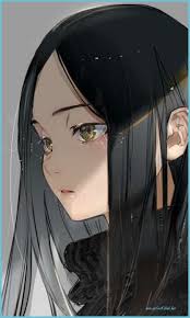 Anime with long black hair anime long hair girls with. Pin On Profile Pics Anime Girl With Black Hair Neat