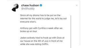 Chase hudson & charli d'amelio went to the iheartradio music awards together! Charli D Amelio And Chase Hudson Drama Find Out What Led To A Twitter War Between The Two