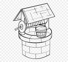 Coloring pages are fun for children of all ages and are a great educational tool that helps children develop fine motor skills, creativity and color recognition! Well Clipart Well Bucket Water Well Coloring Page Png Download 4039479 Pinclipart