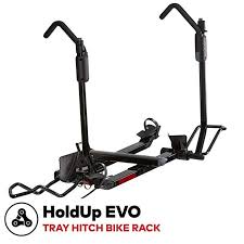 Yakima Holdup Evo 2hitch Mounted Tray Bike Rack 2 Bike Capacity Review Bike Rack Hitch Bike Rack Bike
