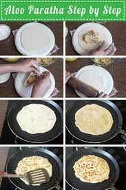 Aloo Paratha Step By Step Paratha Recipes Paratha Recipes