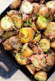 Parmesan Crusted Roasted Potatoes Recipe Roasted Potatoes Parmesan Crusted Potatoes