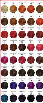28 Albums Of Ion Red Hair Dye Color Chart Explore