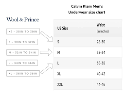 21 Skillful Calvin Klein Kids Underwear Size Chart