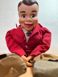 Vintage 1967 Ricky Little Ventriloquist Dummy. Made by Juro Novelty Co.