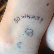 My Stick N Poke Tattoos I Did On My Inner Ankle Strawberry And Moon Healed So What Two Days Old Poke Tattoo Stick Poke Tattoo Stick Tattoo