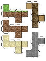 Printable Paper Crafts For Minecraft Minecraft Printables Minecraft Blocks Minecraft Crafts