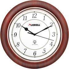 The 13 clocks is a fantasy novel by james thurber. Llr 60986 Lorell 13 1 4 Round Wood Wall Clock Lorell Furniture