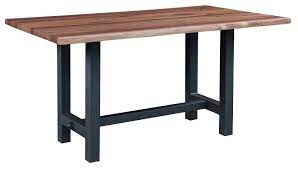 We did not find results for: Counter Height Live Edge Walnut Dining Table With Metal Base