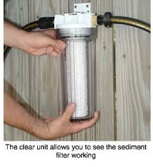 So, it does not have connector hoses. Garden Hose Filters Cruisers Sailing Forums Hard Water Filter Water Filter Inline Water Filter