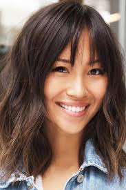 If you want to get a hairstyle that will never become dated, that is certainly a wavy bob. Wavy Bob With Thin Bang Bangs Wavyhair Bob Hairs London