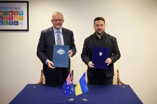 Україна та Австралія підписали двосторонню безпекову угоду — Офіційне інтернет-представництво Президента України