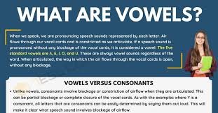 The set comes with two cards for each letter of the alphabet for plenty of practice. Vowels What They Are And Why We Have Them 7esl