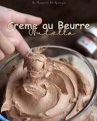 Creme Au Beurre Nutella Facile En 2020 Creme Pour Gateau Nutella Creme Au Beurre Facile