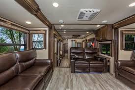 With a toy hauler capacity, and a residential look and. Pin On Solitude Luxury Fifth Wheel Interiors