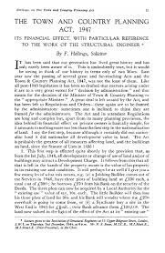 Town and country planning act 1990 — the town and country planning act 1990 was passed to better regulate the way in which large and small scale developments were approved by local authorities in england and wales.ection 1subsections 1 and 2 set out that county and district (county… … The Town And Country Planning Act 1947 Its Financial Effect With Particular Reference To The Work The Institution Of Structural Engineers
