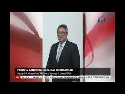 Datuk zainal abidin ahmad was a malaysian politician. N1 Perodua Lantik Dato Zainal Abidin Ahmad 13 Dis 2018 Youtube