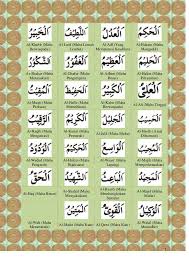 Semua dilandasi atas kecintaan pada allah swt dan umatnya. Maksud Nama Nama Allah