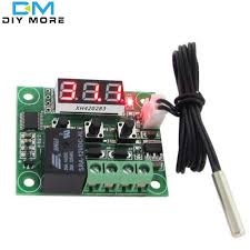 W1209 Led Digital Thermostat Temperature Control Thermometer Thermo Controller Switch Module Dc 12v Waterp Digital Thermostat Thermostat Temperature Thermostat