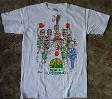 Nwt Vintage Salem Seattle Supersonics Sonic T Shirt Mens Size M Sonic T Shirt Mens Tshirts Mens Shirts