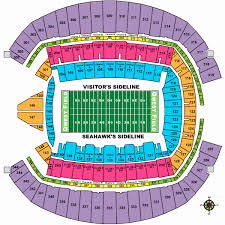 True To Life Detroit Lions Interactive Seating Chart Seahawk