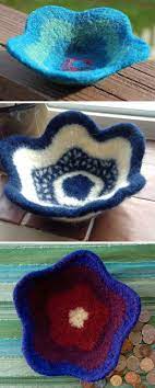 Discover free knitting patterns to download for jumpers, accessories, clothes and free blanket knitting patterns too! Basket Knitting Patterns In The Loop Knitting Crochet Felted Bowl Felted Bowls Knitting Projects