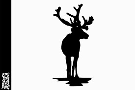 Download Deer Silhouette Svg Graphic By Arief Sapta Adjie Ii Creative Fabrica Deer Silhouette Silhouette Svg Deer PSD Mockup Templates